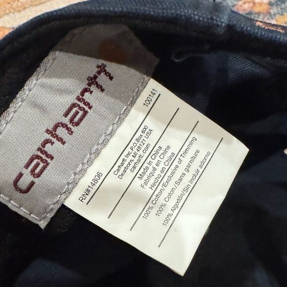 Carhartt Canvas Cap in Navy NWT - Picture 6 of 6